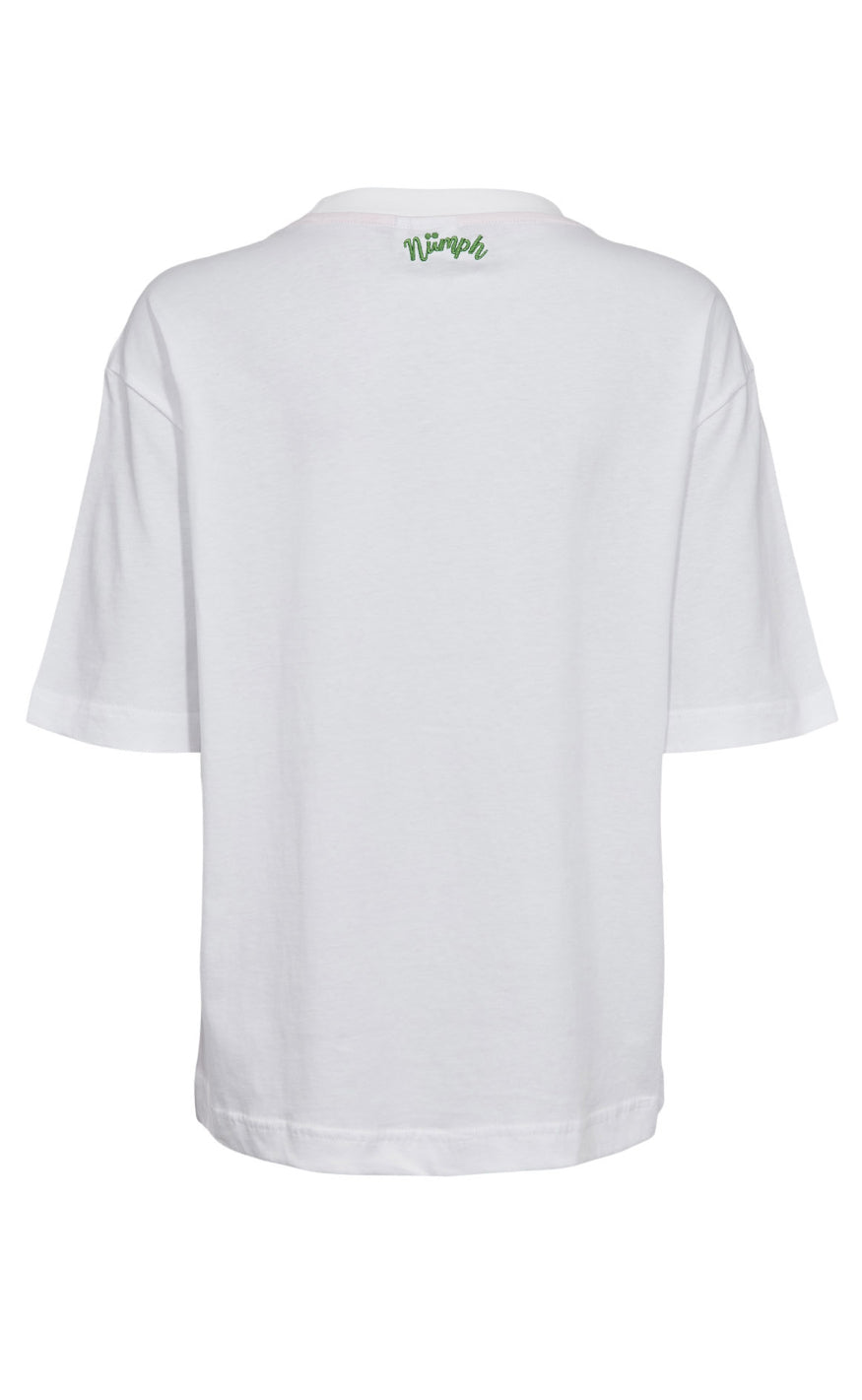 Nümph T-shirt - Olina - Bright White