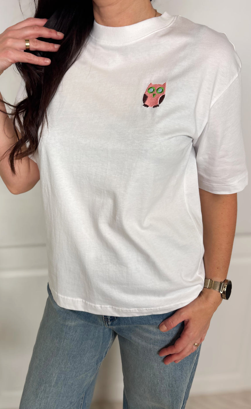 Nümph T-shirt - Olina - Bright White