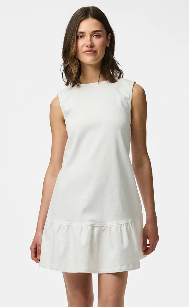 Pieces Kjole - Monica - White Denim