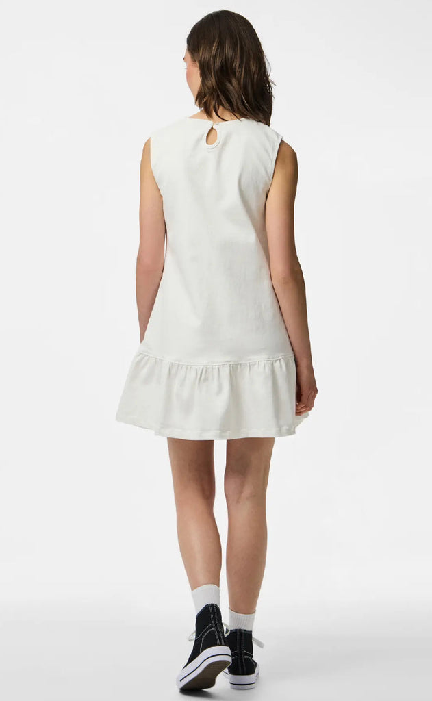 Pieces Kjole - Monica - White Denim