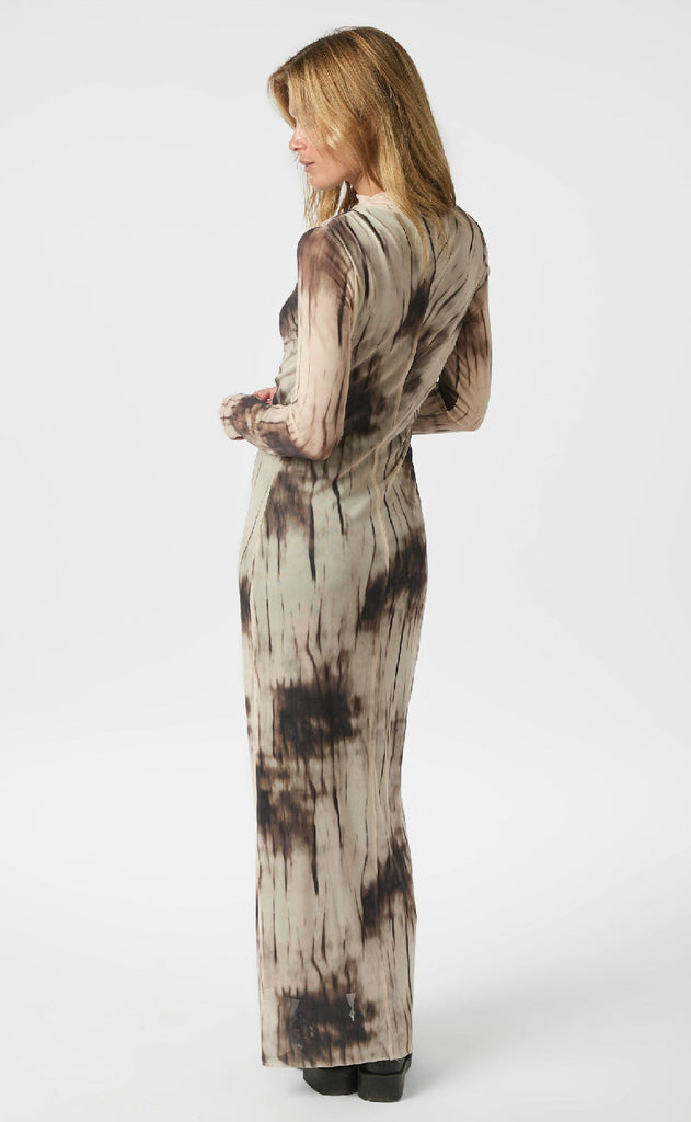 Neo Noir Kjole - Onessa - Dusty Brown