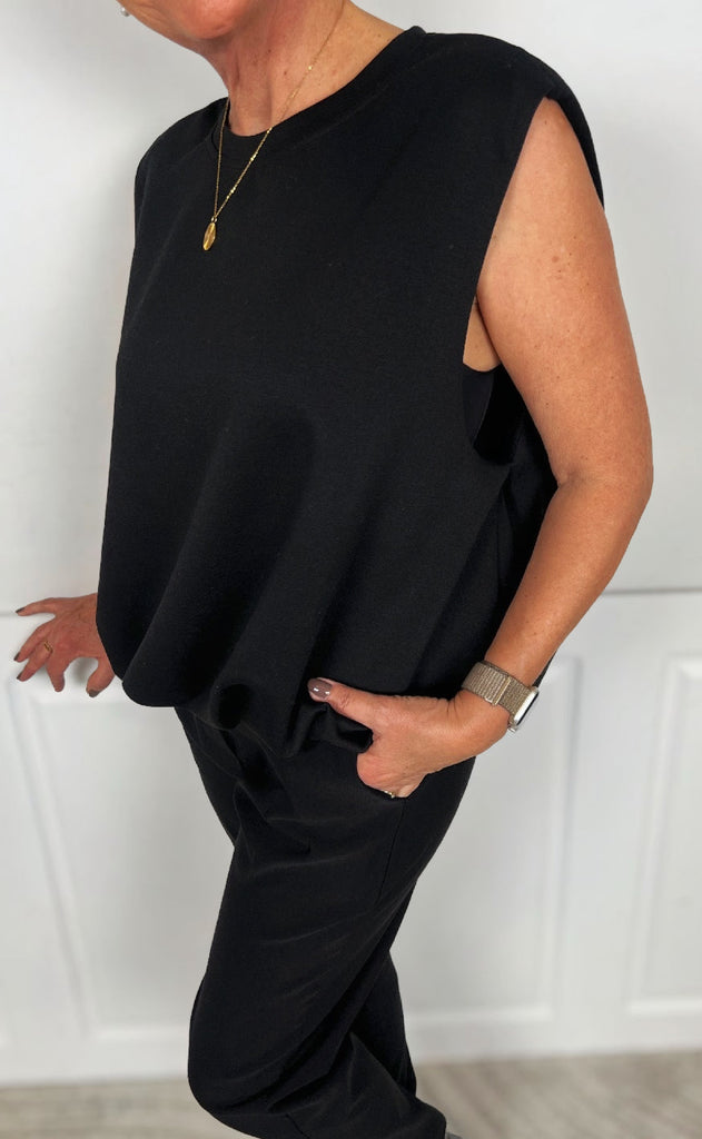 Marta Du Chateau Vest - Orla - Black