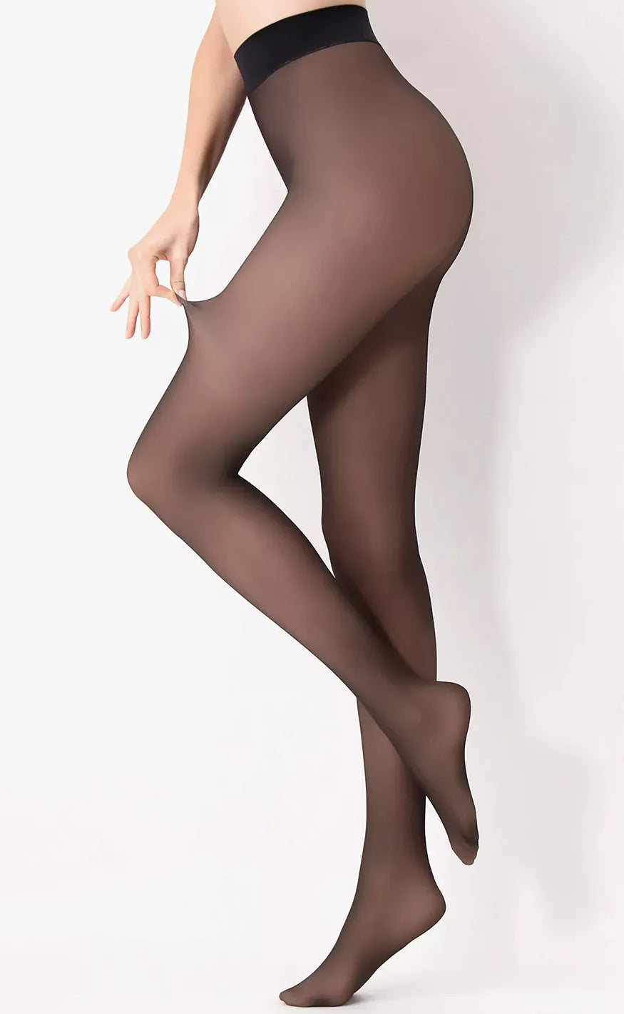 Oroblu Tights - Thermo Nude - Black