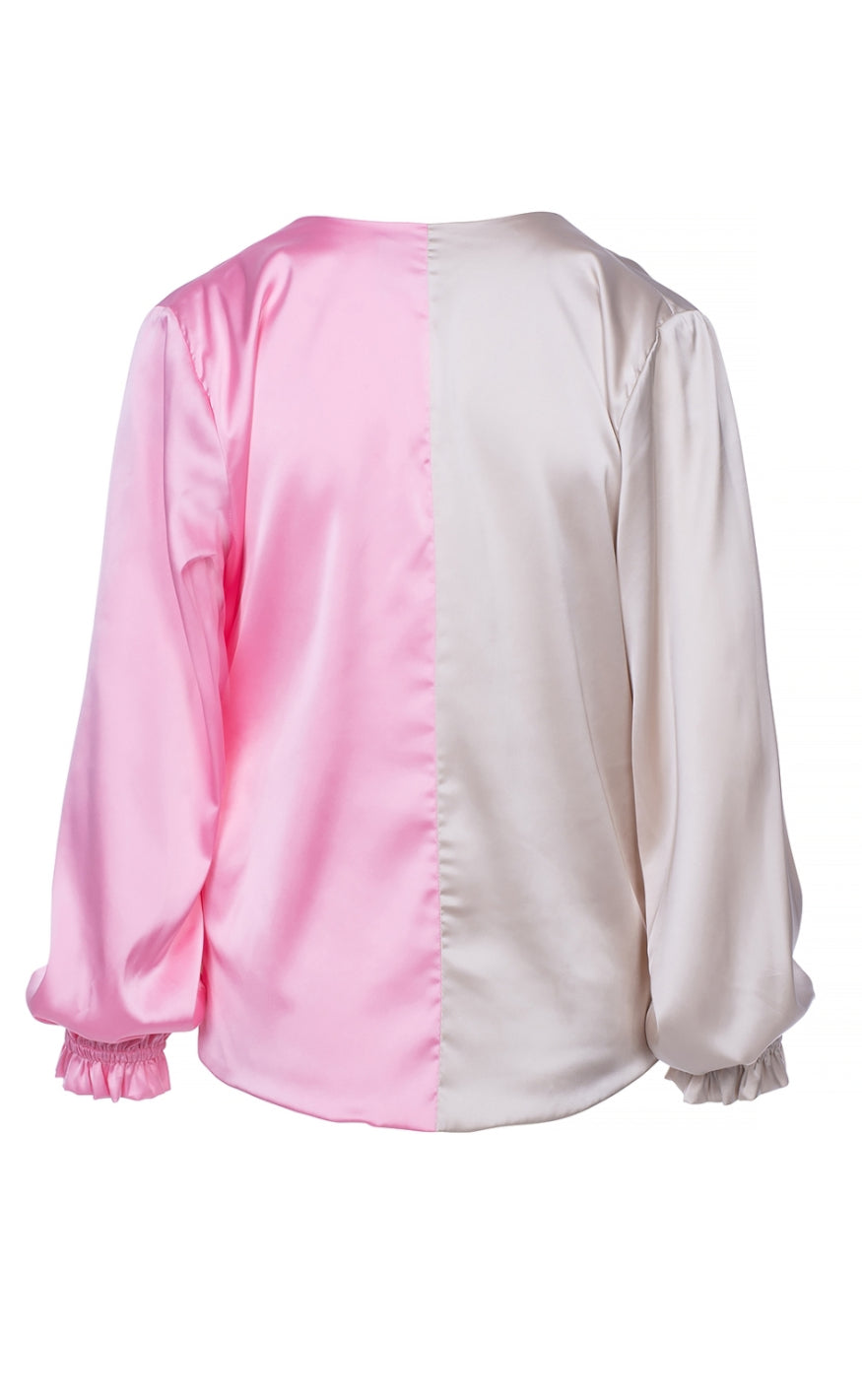 One Two Luxzuz Bluse - Alikka - Oyster