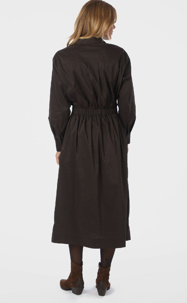 Neo Noir Kjole - Ottana - Chocolate Brown