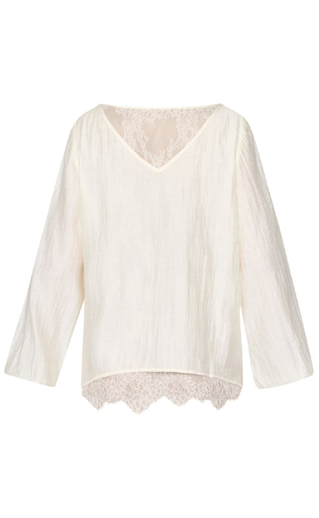 Love & Divine Bluse - Love1467 - Porcelain