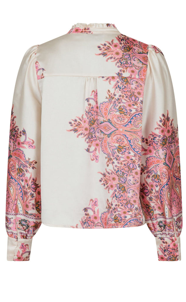 Neo Noir Blouse - Massima Paisley - light Pink