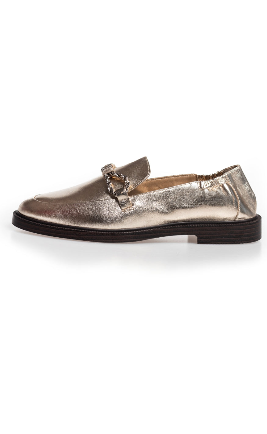 Copenhagen Shoes Loafers - Love And Walk - Platino