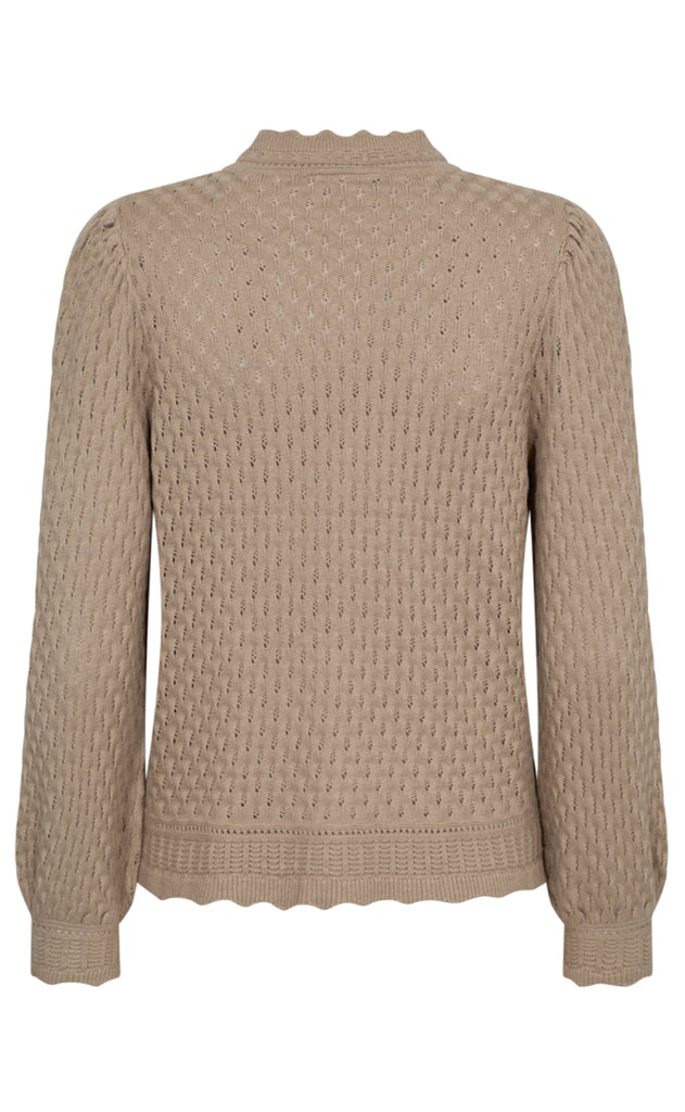 Freequent Pullover - Gina - Simply Taupe