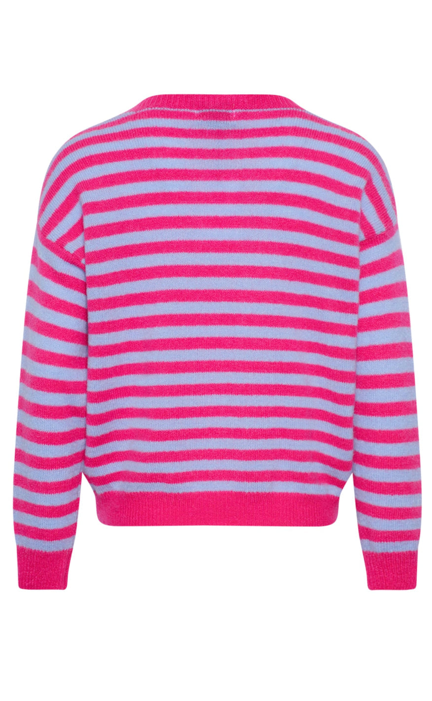 Noella Genser - Juliana Knit - Pink/Blue Stripe