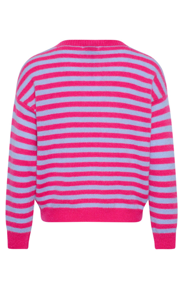 Noella Genser - Juliana Knit - Pink/Blue Stripe