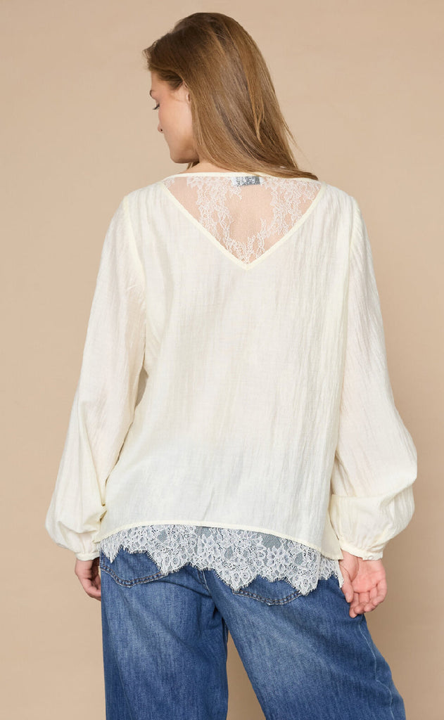 Love & Divine Bluse - Love1467 - Porcelain