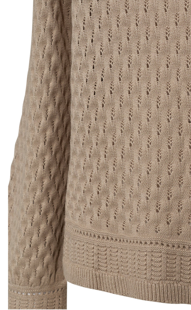 Freequent Pullover - Gina - Simply Taupe