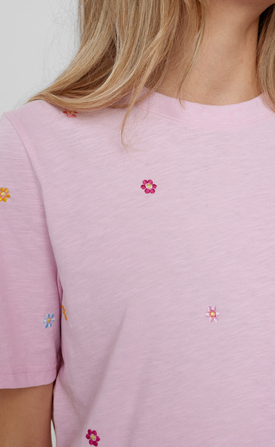 Nümph T-shirt - Pilar - Roseate Spoonbill