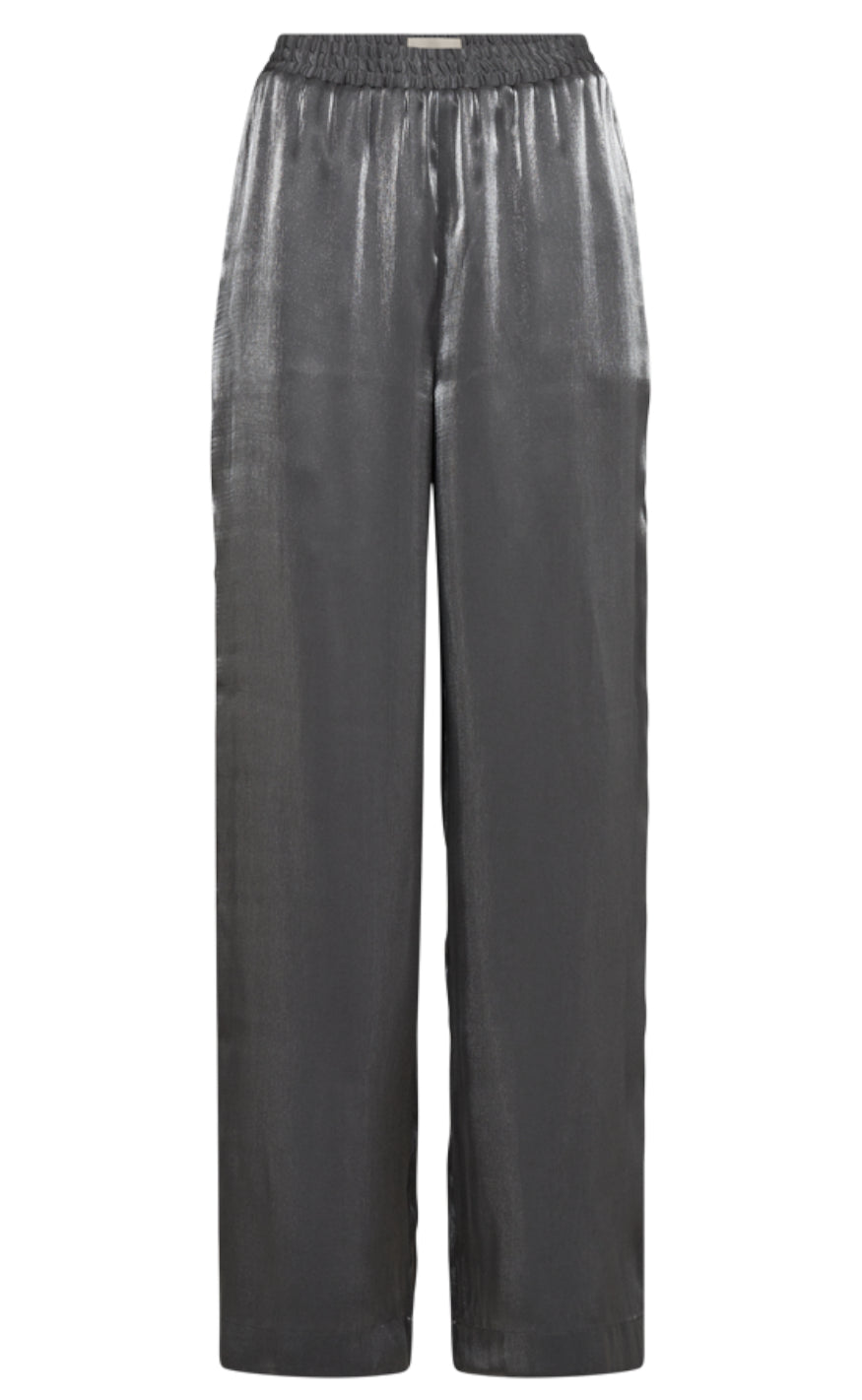 FreeQuent Bukser - Naron - Gray Pinstripe