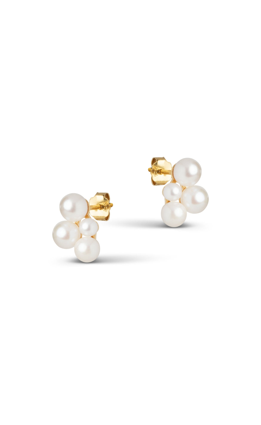 ENAMEL- Copenhagen Øreringer - Studs mae - Gold