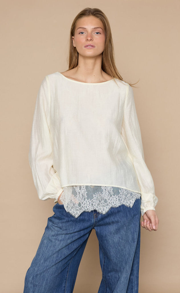 Love & Divine Bluse - Love1467 - Porcelain