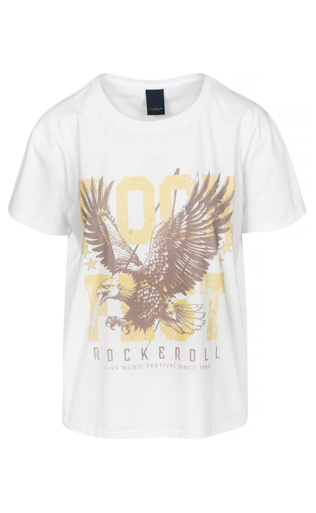 Luxzuz T-shirt - Rock Fest - White