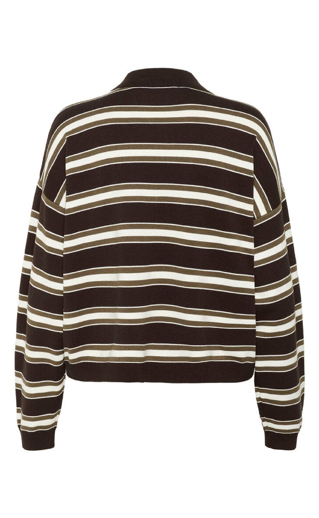 Gestuz Pullover - Paige - Mole / Dark Beach / Egret