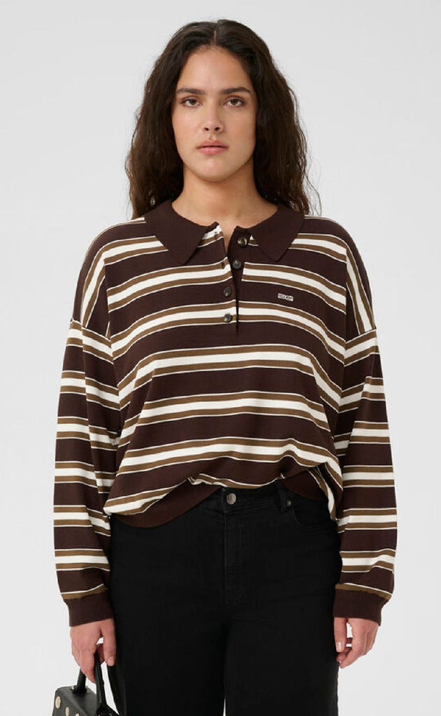 Gestuz Pullover - Paige - Mole / Dark Beach / Egret