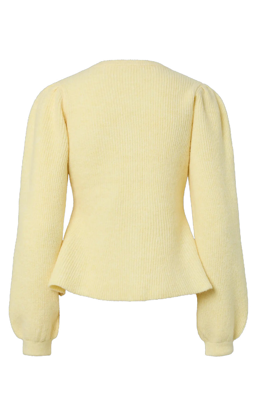 Pieces Cardigan - Silly - Pale Banana Melange