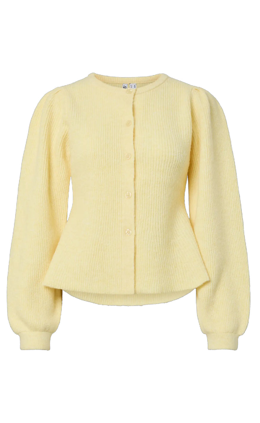 Pieces Cardigan - Silly - Pale Banana Melange