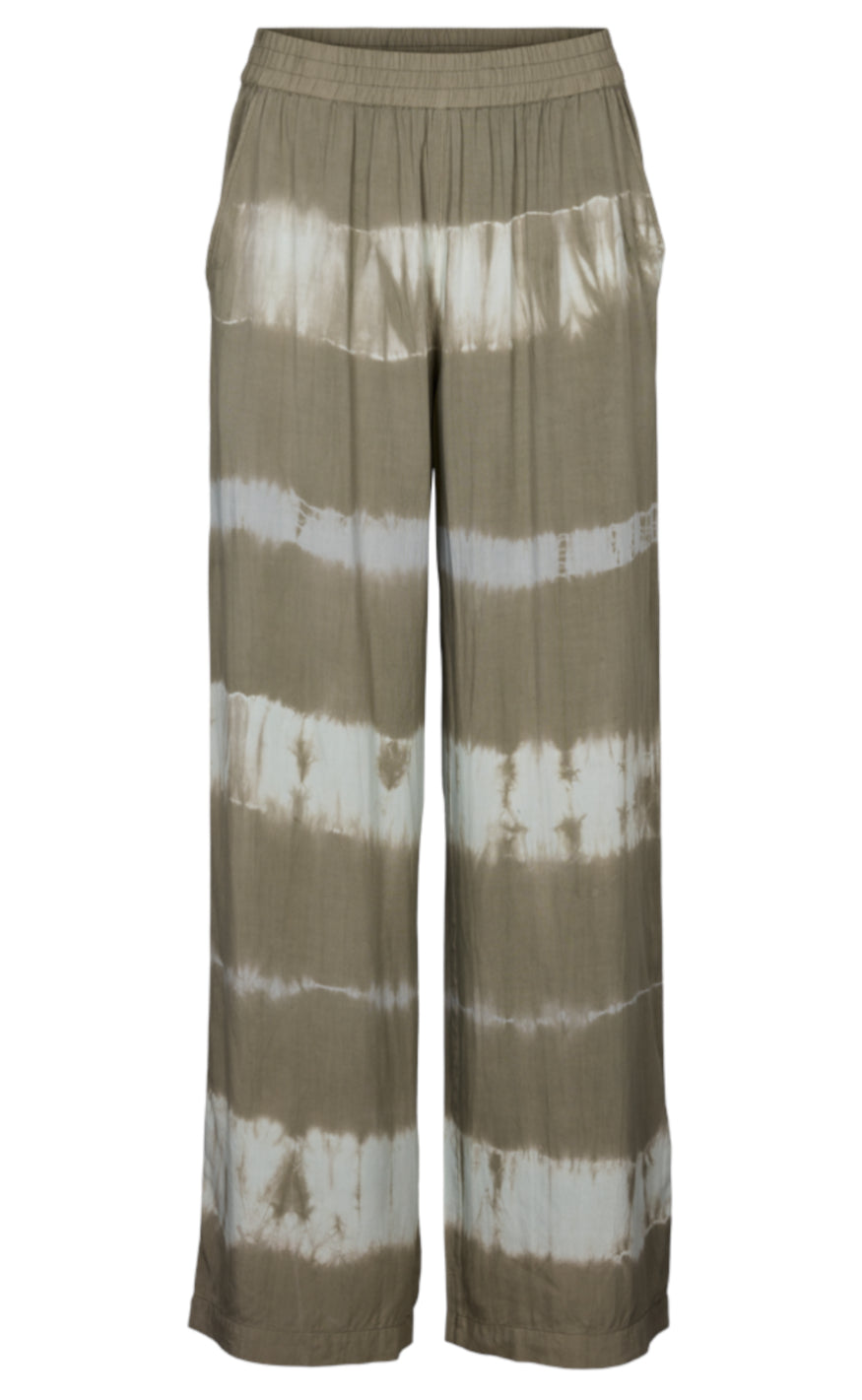 Basic Apparel Bukser - Orchid - Tie Dye Vetiver
