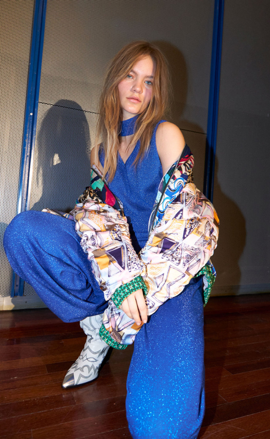 Lollys Laundry Bukser - Agadir - Neon Blue
