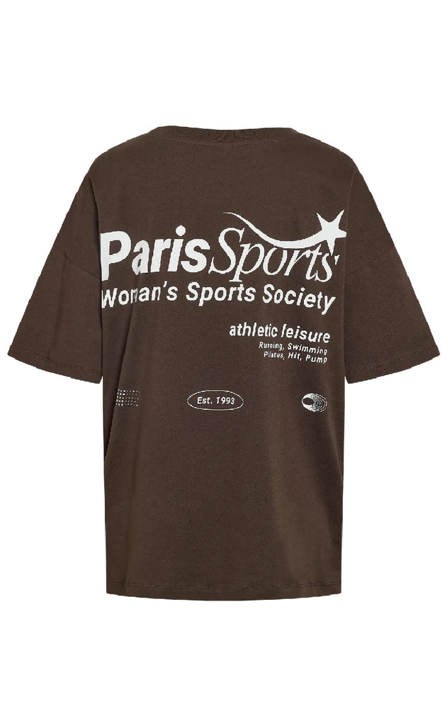 Noisy May T-shirt - Mida - Chocolate Brown