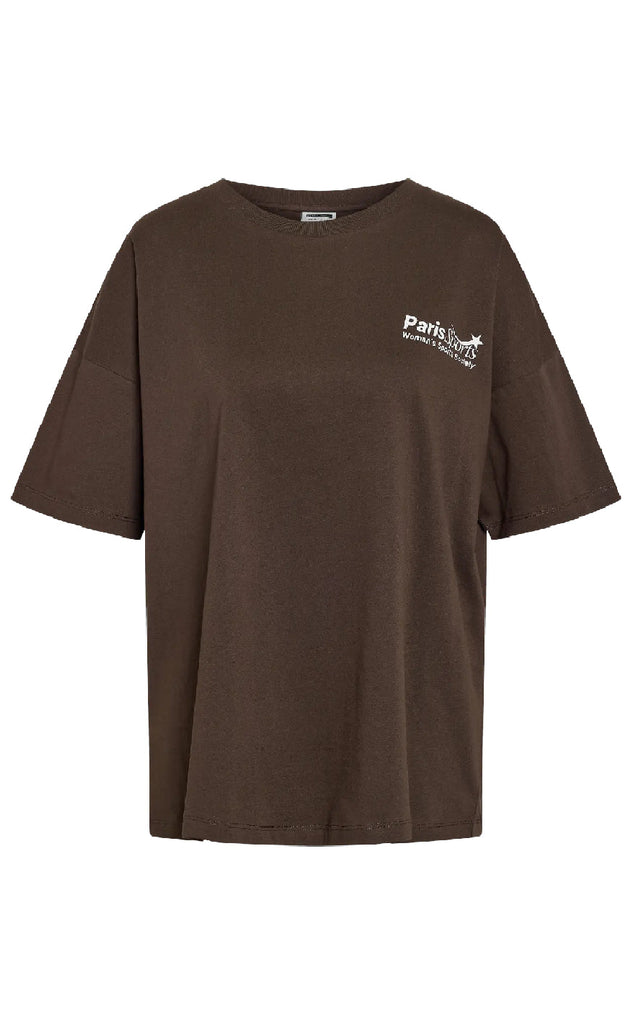 Noisy May T-shirt - Mida - Chocolate Brown