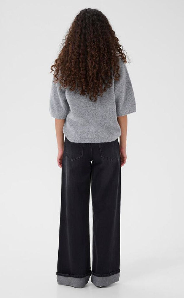 Gestuz T-shirt - Alpha - Pearl Blue Melange