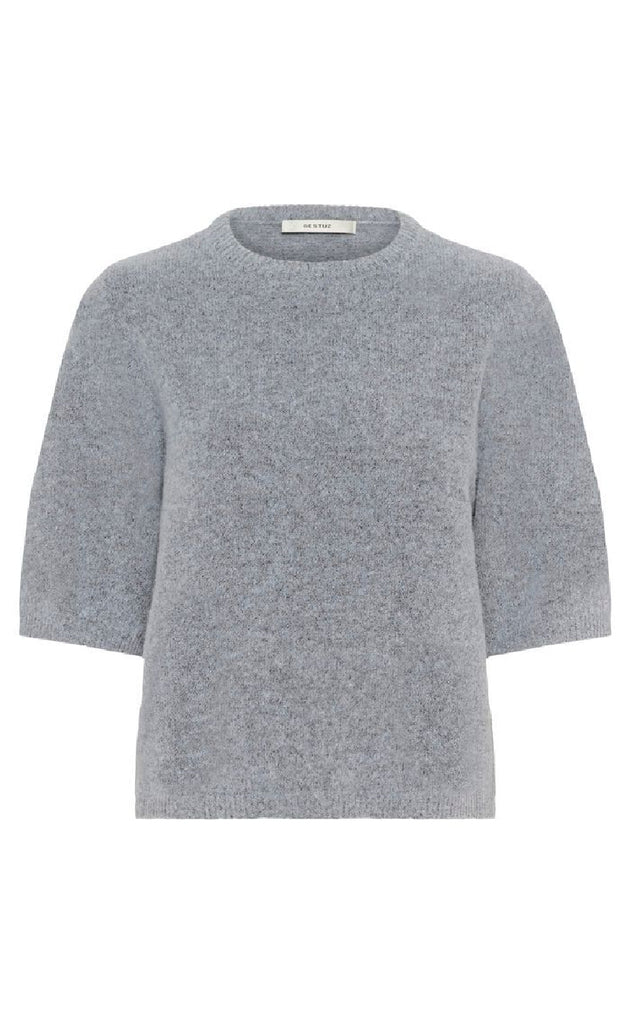 Gestuz T-shirt - Alpha - Pearl Blue Melange