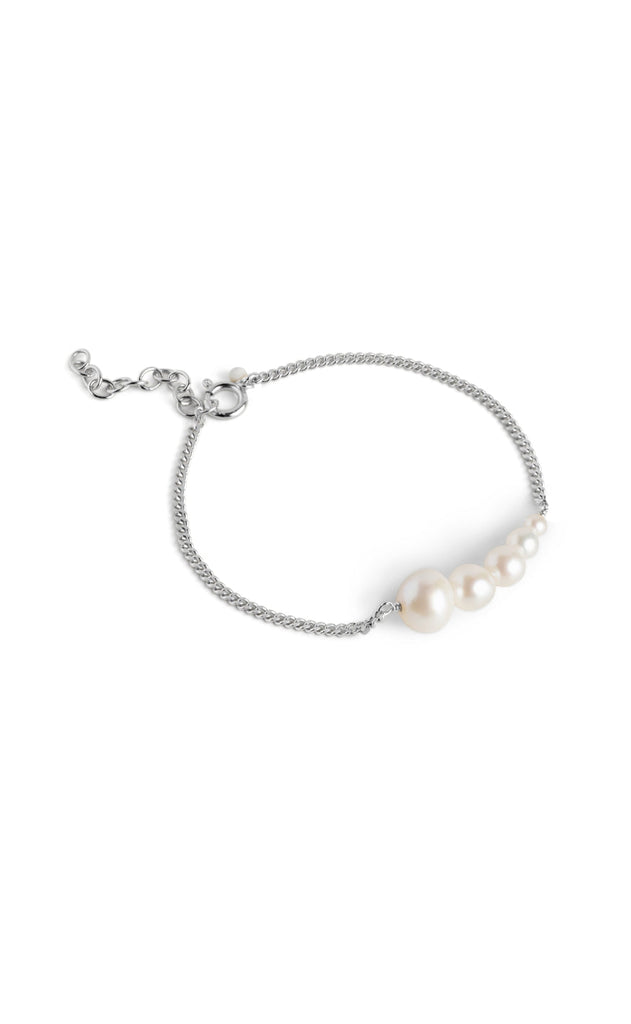 ENAMEL Copenhagen Armbånd - Carmen Pearls - Silver