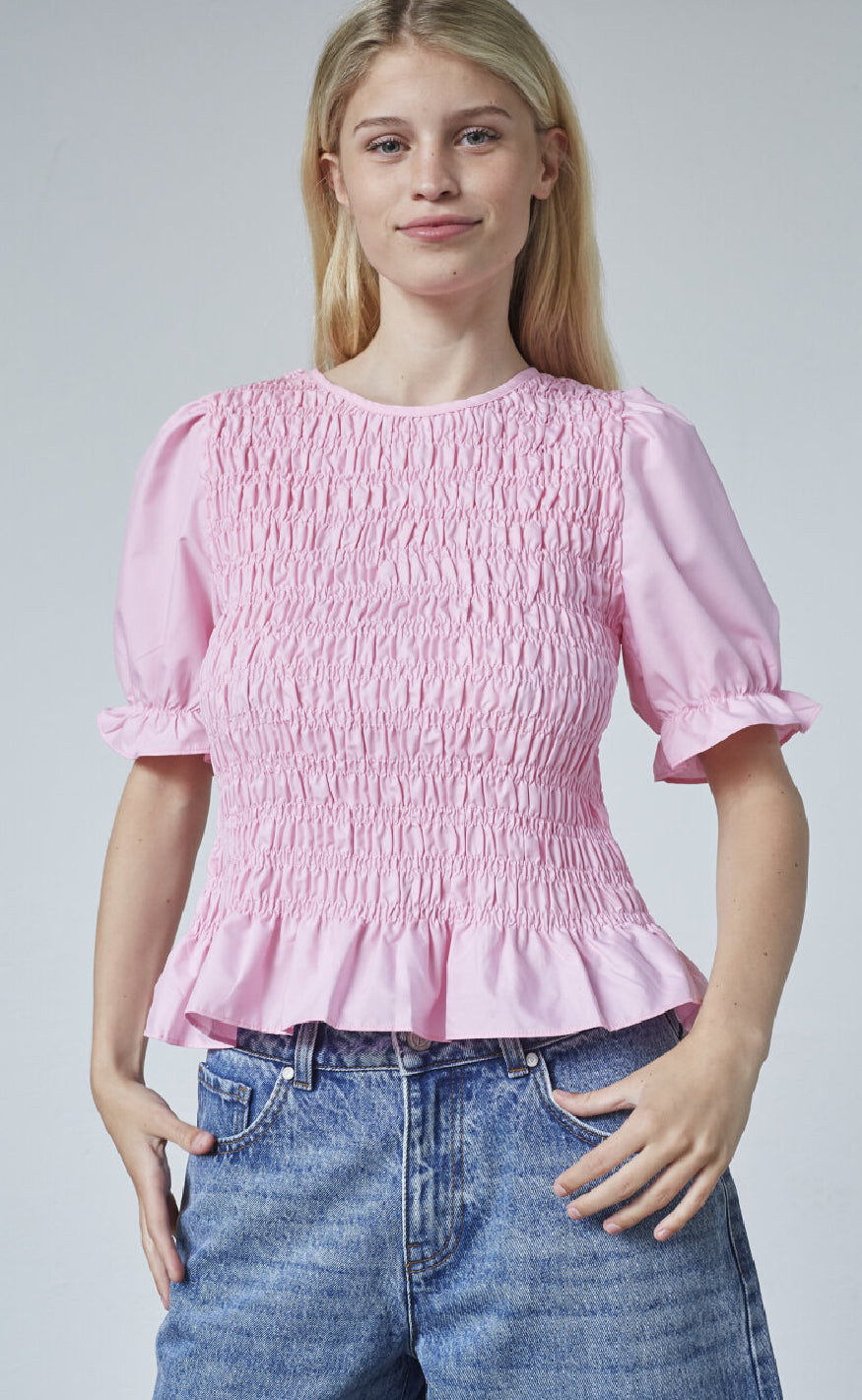 Sisters Point Skjorte - Nix-SS13 - Baby Pink