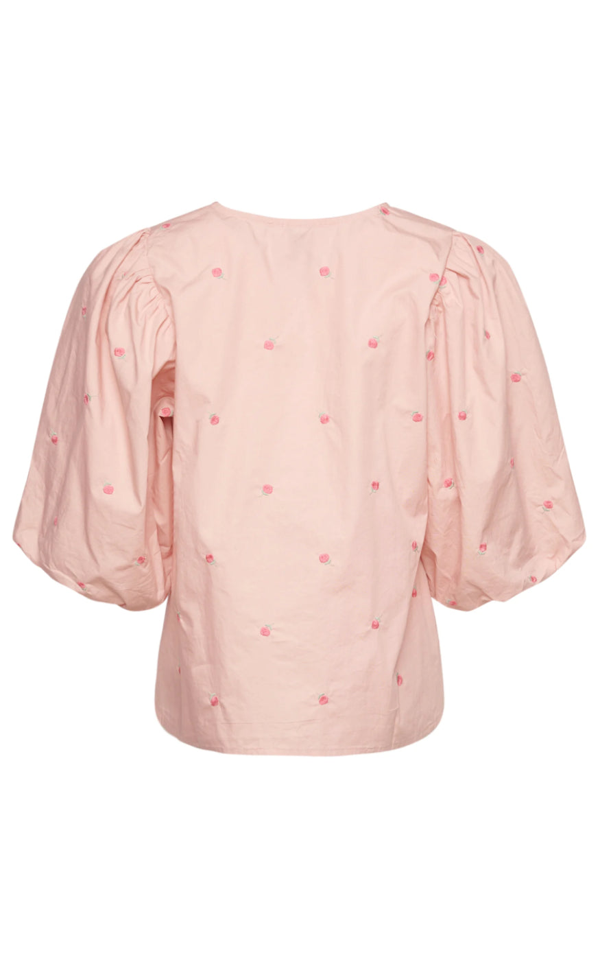 Noella Bluse - Asia - Pink Flower