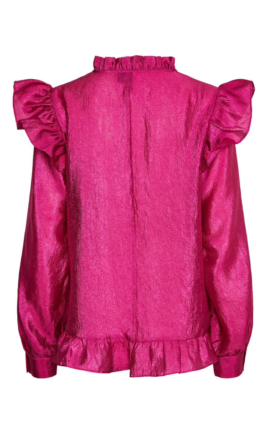 Pieces Bluse - Sun - Festival Fuchsia