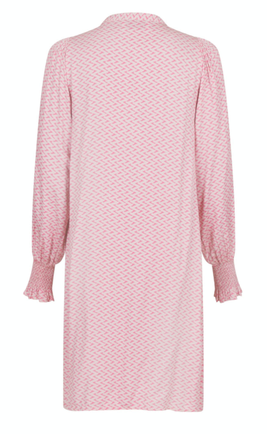Neo Noir Kjole  - Potts Line Switch - Pink