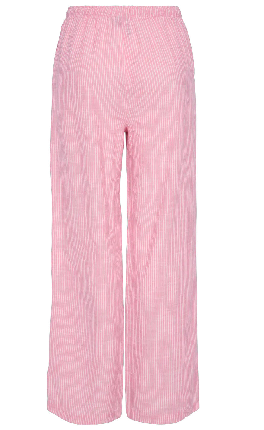 Pieces Bukser - Apia - Pink Lemonade/Bright White