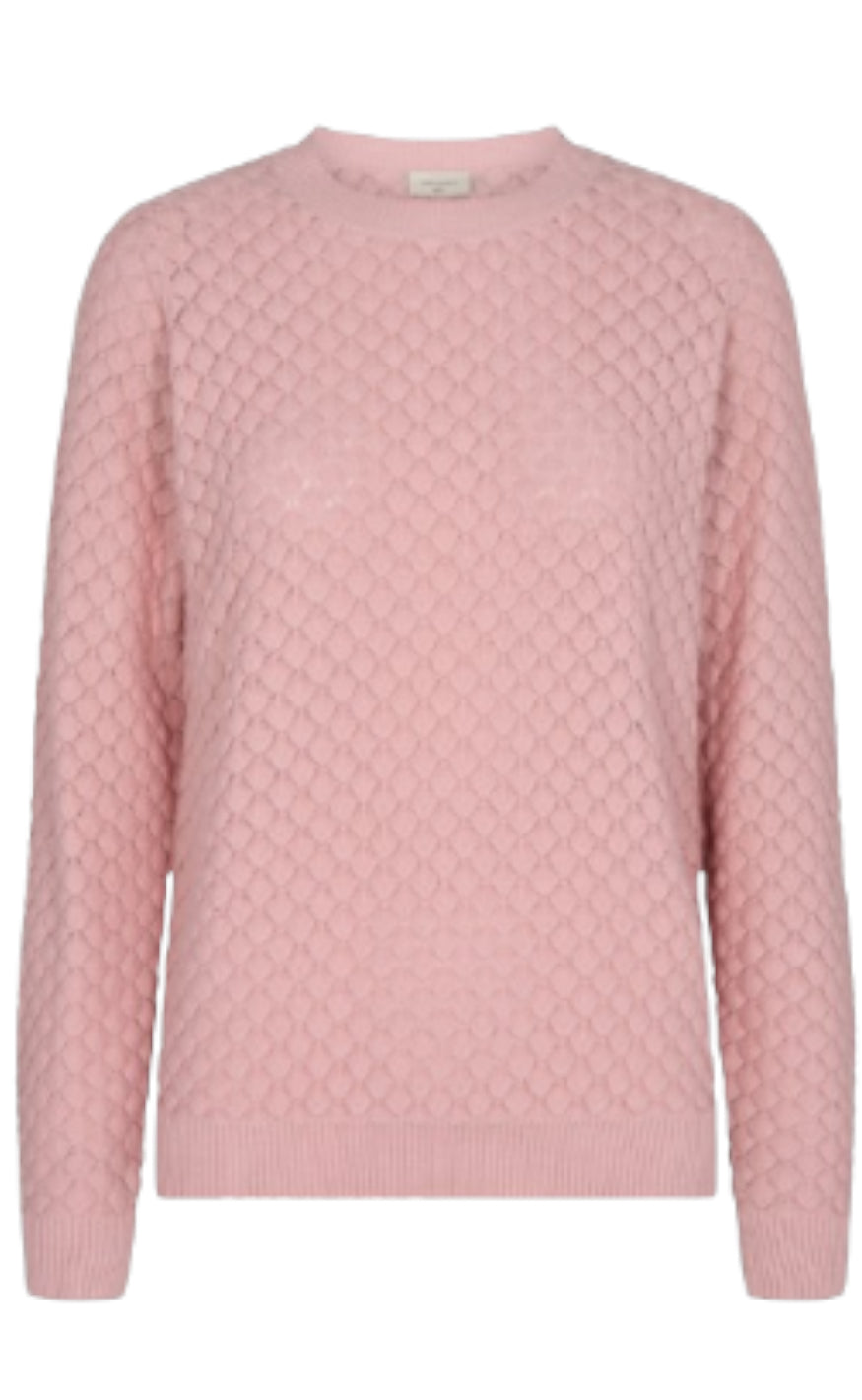 Freequent Pullover - Dodo Damio - Pale Mauve