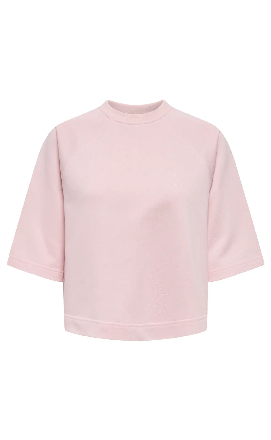 ONLY Bluse - Dasie Raglan - Chalk Pink