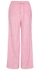 Pieces Bukser - Apia - Pink Lemonade/Bright White