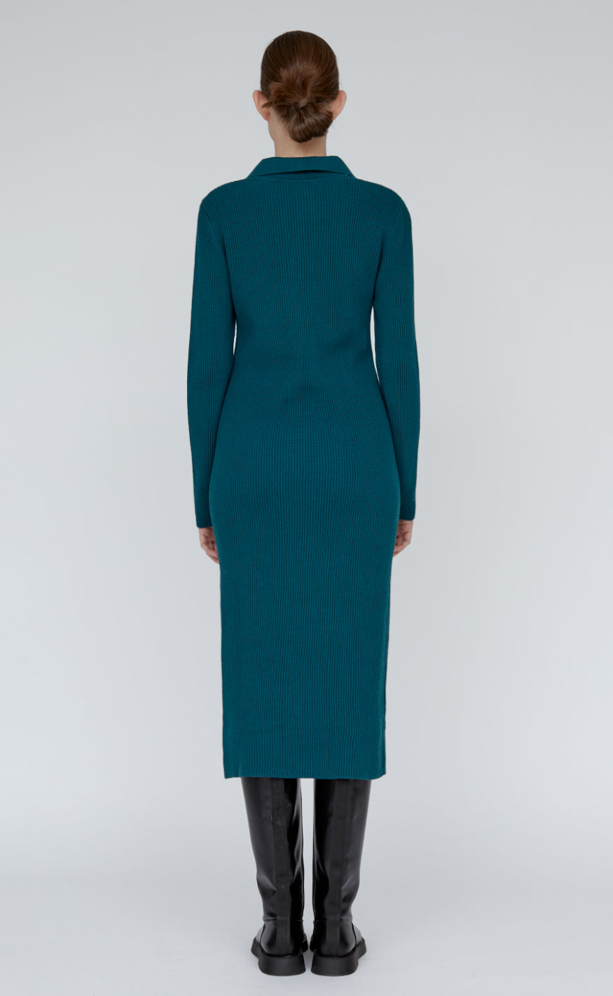 Basic Apparel Kjole - Jemima - Deep Teal