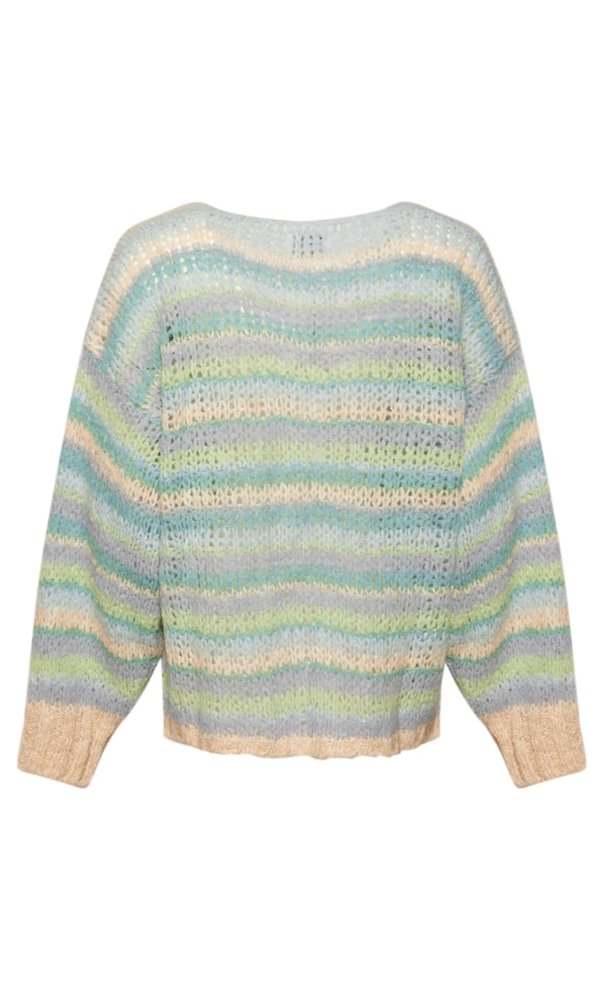 Noella Cardigan - Pool  - Blue/Green Mix