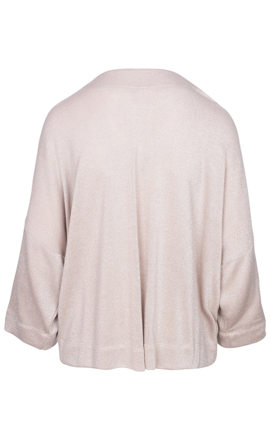One Two Luxzuz Cardigan - Juliana - Silver Powder