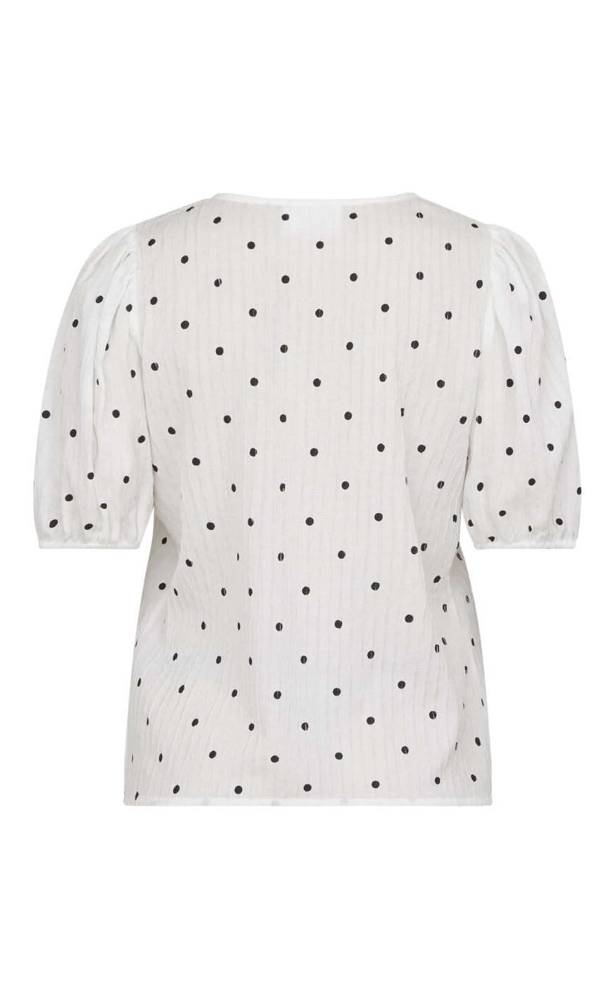 Sisters Point Topp - Esca-SS - Off White/Black