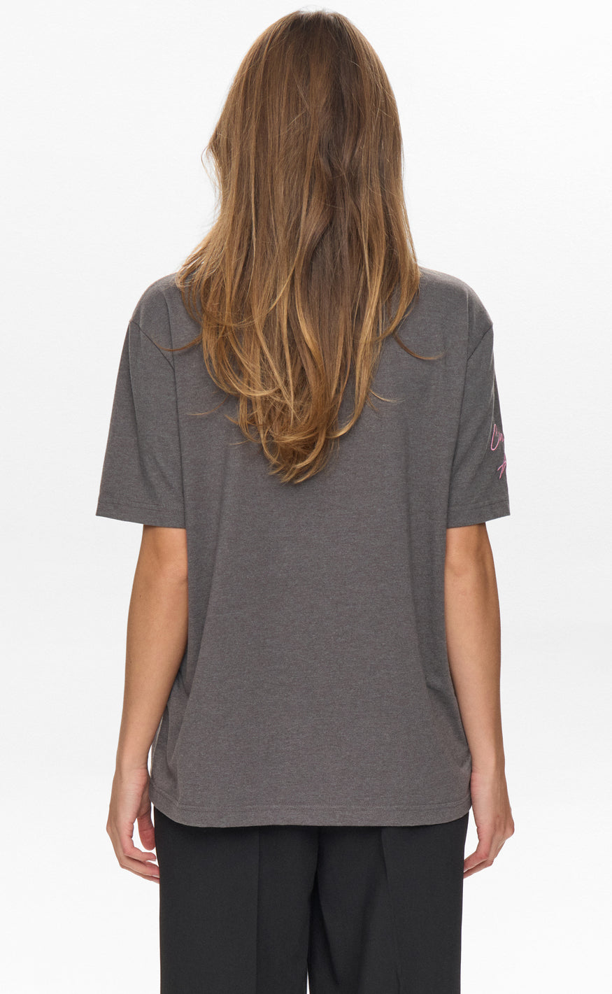 Nümph T-shirt - Prima - Dark Grey Melange