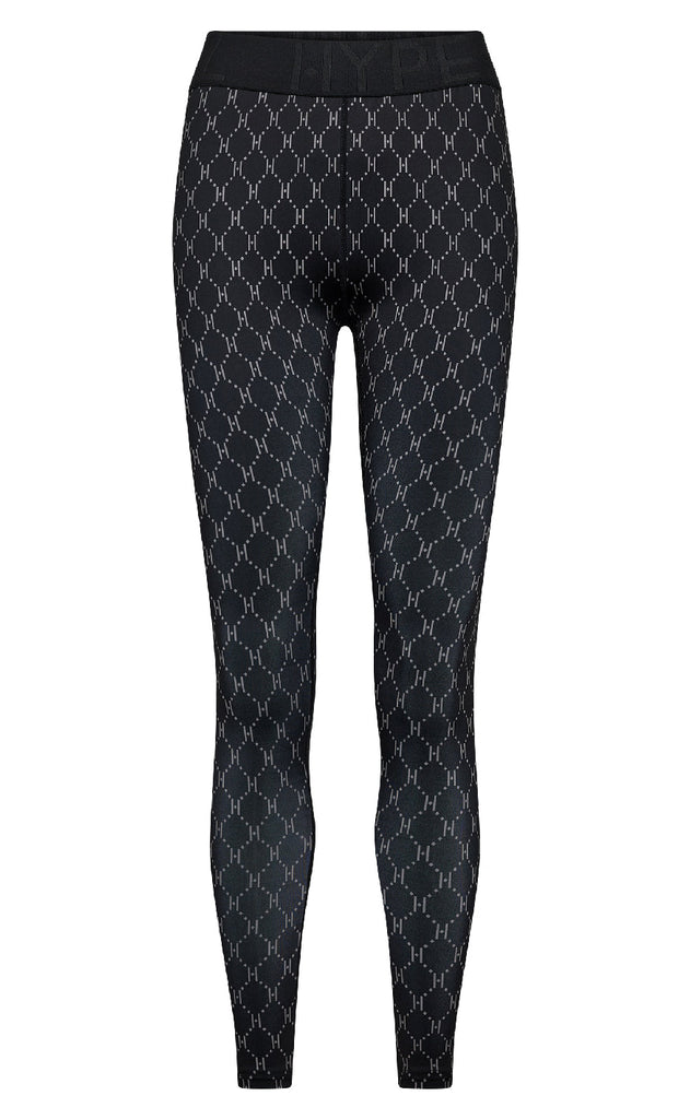 Hype the Detail Leggings - Printed 21 - Black