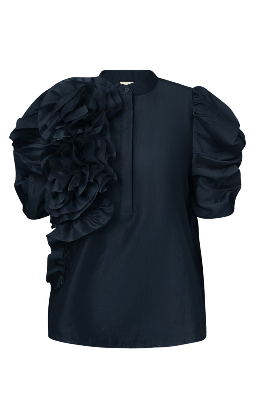 Gossia Bluse - Annsofi - Navy