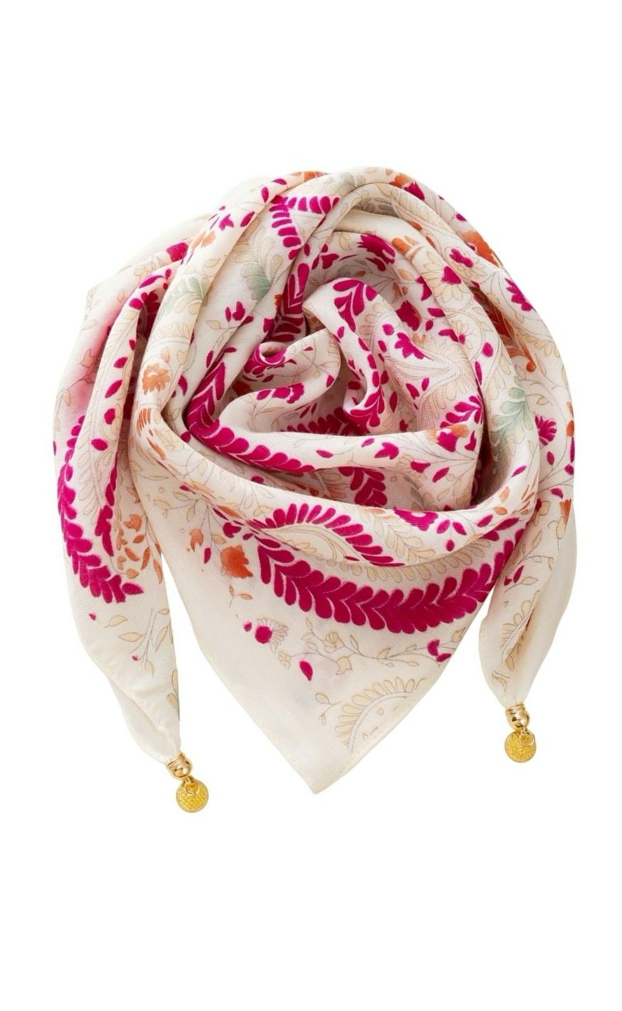 Tim & Simonsen Skjerf - Franny Jewelry - Pink