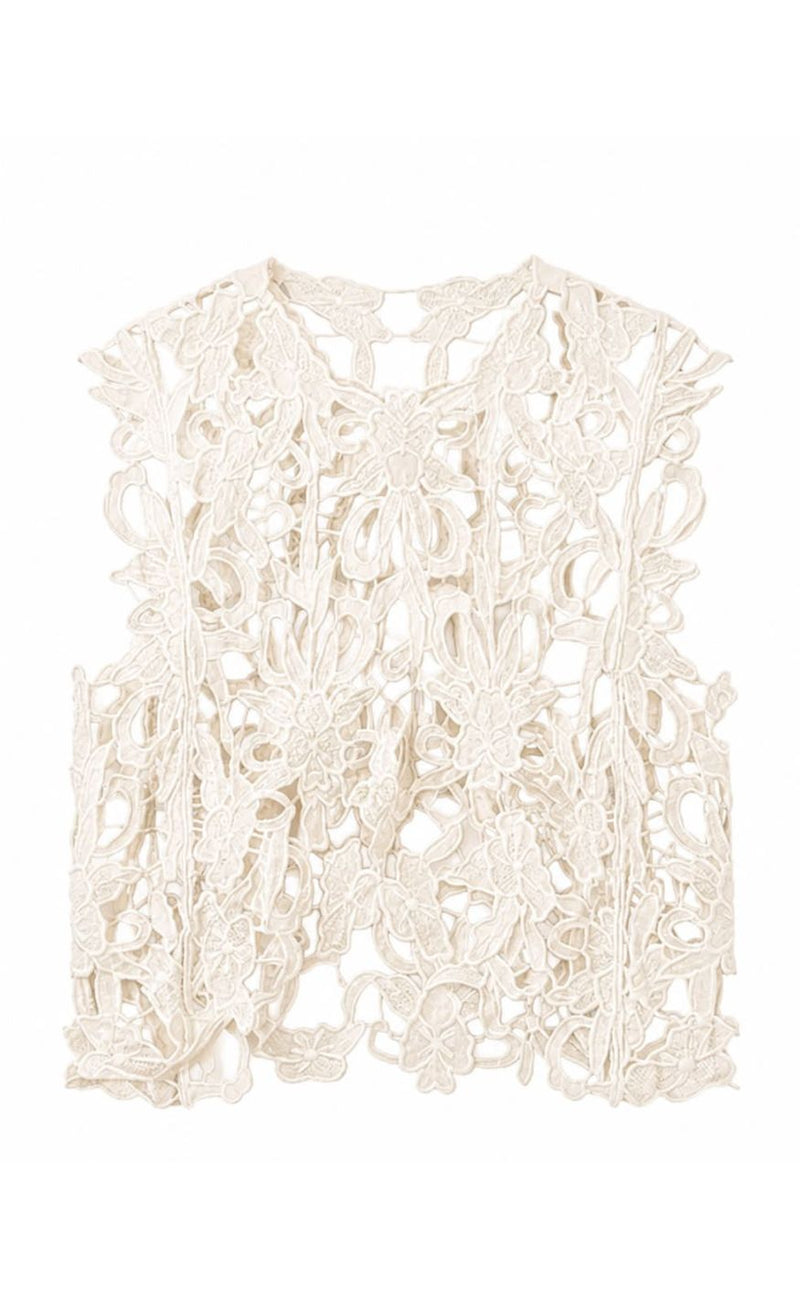 Tim & Simonsen Topp - Gudrun Lace - Ivory